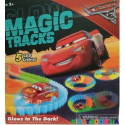 Трек Magic Tracks Тачки с флуоресцентным светом (96 дет.) FYD170206-A
